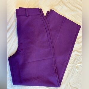 ASOS suit pants in purple